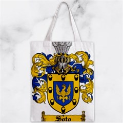 Chakra Design Zipper Classic Tote Bag from ArtsNow.com Back