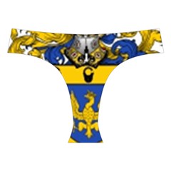 Soto Coat of Arm Cross Back Hipster Bikini Set from ArtsNow.com Front Under