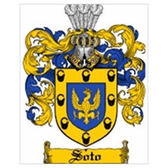 Soto Coat of Arm Drawstring Pouch (XL) from ArtsNow.com Back