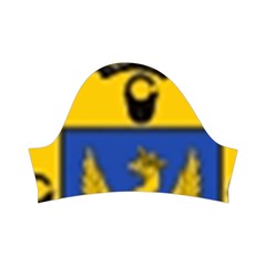 Soto Coat of Arm Kids  Short Sleeve Velvet Dress from ArtsNow.com Left Sleeve