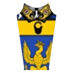 Soto Coat of Arm Velvet Long Sleeve Shoulder Cutout Dress from ArtsNow.com Right Sleeve