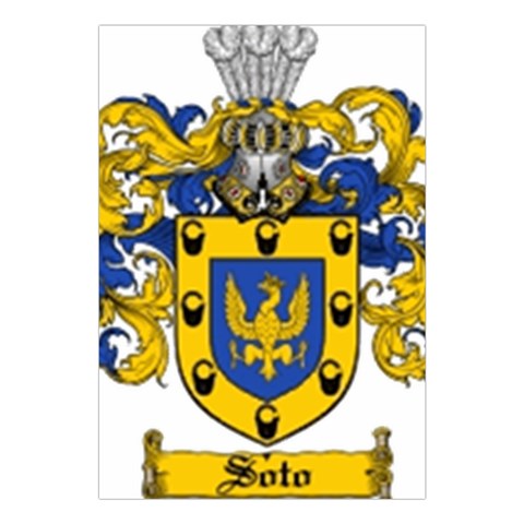 Soto Coat of Arm Large Tapestry from ArtsNow.com Front