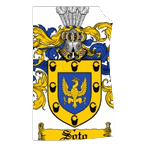 Soto Coat of Arm Women s Button Up Vest from ArtsNow.com Front Left