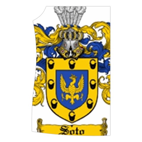Soto Coat of Arm Women s Button Up Vest from ArtsNow.com Front Right