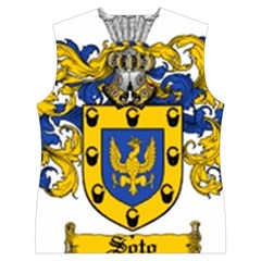 Soto Coat of Arm Women s Button Up Vest from ArtsNow.com Back