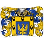 Soto Coat of Arm Velour Seat Head Rest Cushion