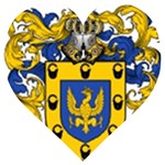 Soto Coat of Arm Wooden Puzzle Heart