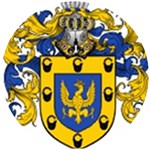 Soto Coat of Arm Wooden Puzzle Round
