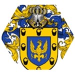 Soto Coat of Arm Wooden Puzzle Hexagon