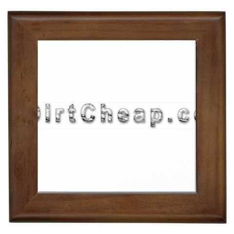 2 dirtcheap index Framed Tile from ArtsNow.com Front