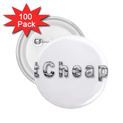 2 dirtcheap index 2.25  Button (100 pack) from ArtsNow.com Front