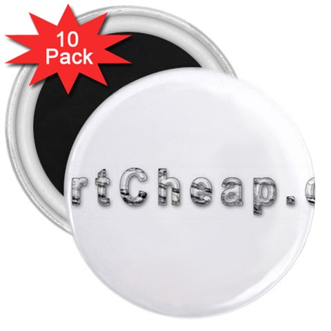 2 dirtcheap index 3  Magnet (10 pack) from ArtsNow.com Front
