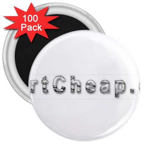 2 dirtcheap index 3  Magnet (100 pack) from ArtsNow.com Front