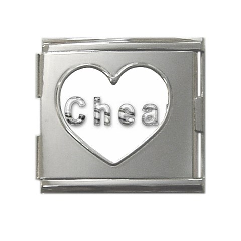 2 dirtcheap index Mega Link Heart Italian Charm (18mm) from ArtsNow.com Front