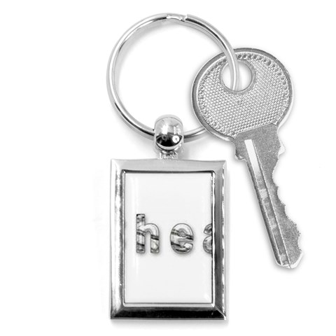 2 dirtcheap index Key Chain (Rectangle) from ArtsNow.com Front