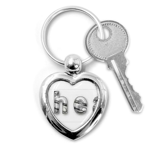 2 dirtcheap index Key Chain (Heart) from ArtsNow.com Front