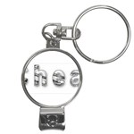 2 dirtcheap index Nail Clippers Key Chain