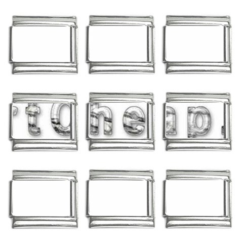 2 dirtcheap index 9mm Italian Charm (9 pack) from ArtsNow.com Front