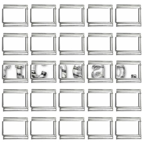 2 dirtcheap index 9mm Italian Charm (25 pack) from ArtsNow.com Front