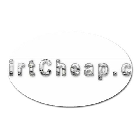 2 dirtcheap index Magnet (Oval) from ArtsNow.com Front