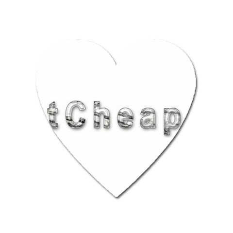 2 dirtcheap index Magnet (Heart) from ArtsNow.com Front