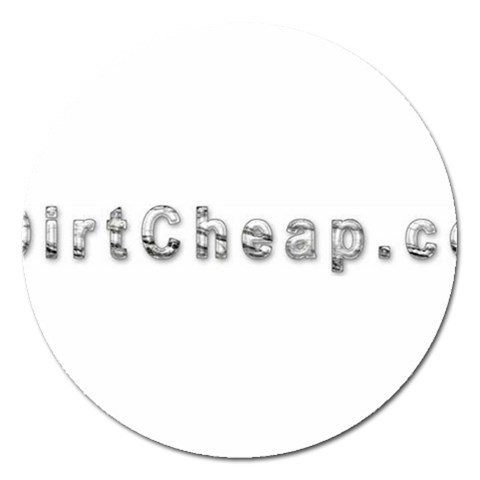 2 dirtcheap index Magnet 5  (Round) from ArtsNow.com Front