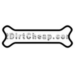 2 dirtcheap index Magnet (Dog Bone)