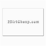 2 dirtcheap index Postcards 5  x 7  (Pkg of 10)