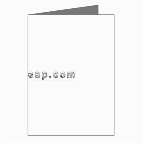 2 dirtcheap index Greeting Card from ArtsNow.com Left