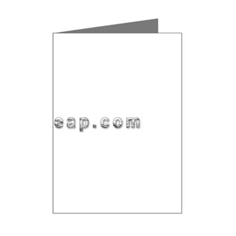 2 dirtcheap index Mini Greeting Card from ArtsNow.com Left