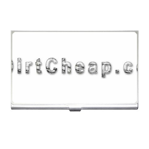2 dirtcheap index Business Card Holder from ArtsNow.com Front