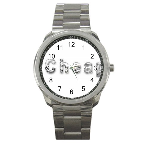 2 dirtcheap index Sport Metal Watch from ArtsNow.com Front