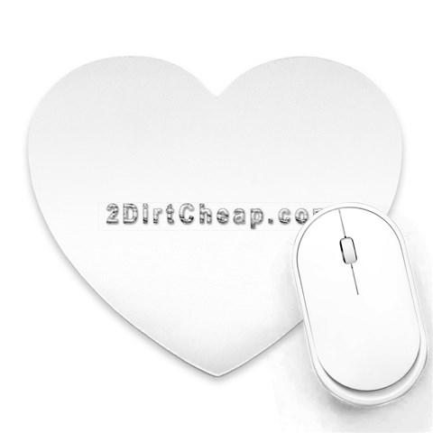 2 dirtcheap index Mousepad (Heart) from ArtsNow.com Front