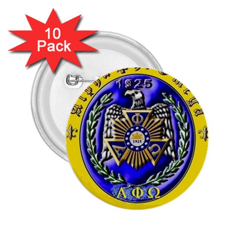 aphi que apo 2.25  Button (10 pack) from ArtsNow.com Front