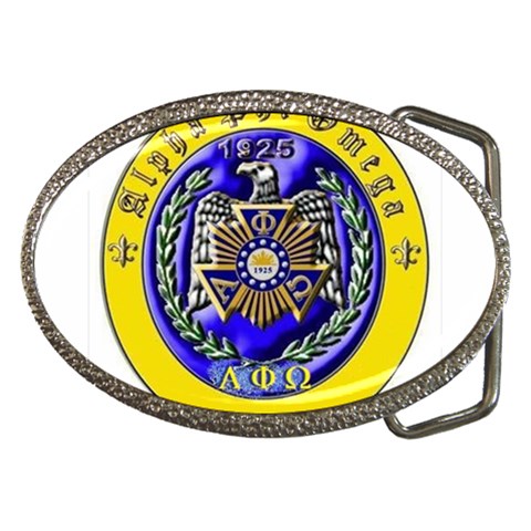 aphi que apo Belt Buckle from ArtsNow.com Front