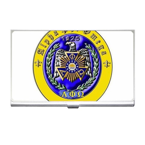 aphi que apo Business Card Holder from ArtsNow.com Front