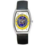 aphi que apo Barrel Style Metal Watch