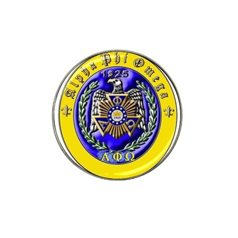 aphi que apo Hat Clip Ball Marker from ArtsNow.com Front