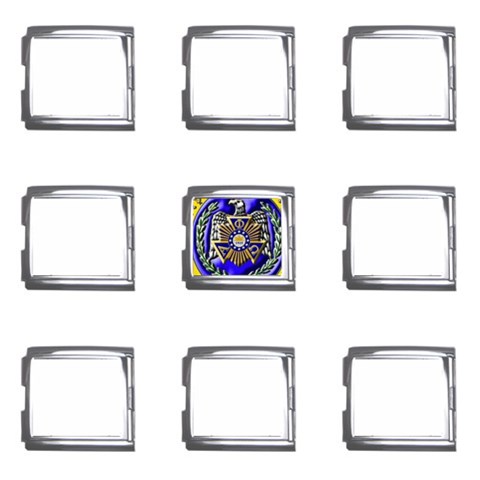 aphi que apo Mega Link Italian Charm (9 pack) from ArtsNow.com Front