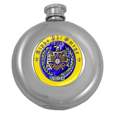 aphi que apo Hip Flask (5 oz) from ArtsNow.com Front