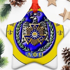 aphi que apo Star Ornament (Two Sides) from ArtsNow.com Front