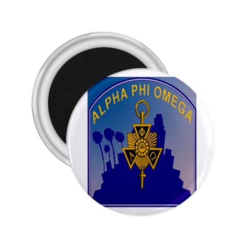 a phi que 2.25  Magnet from ArtsNow.com Front