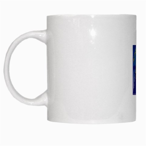 a phi que White Mug from ArtsNow.com Left