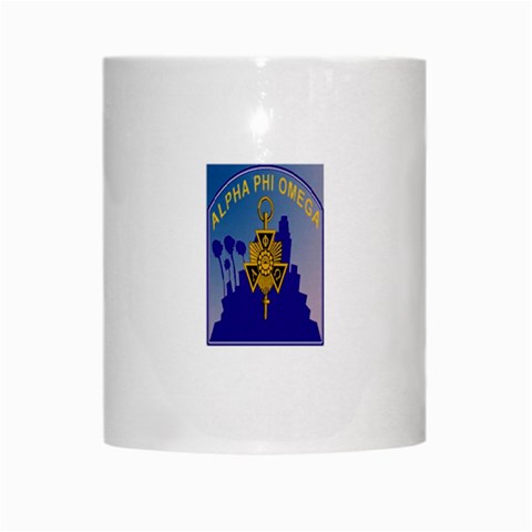 a phi que White Mug from ArtsNow.com Center