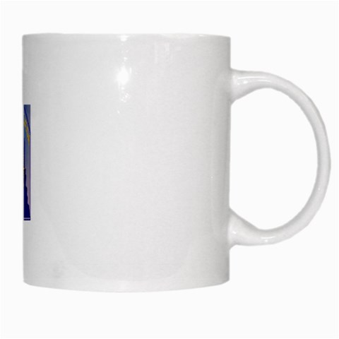 a phi que White Mug from ArtsNow.com Right