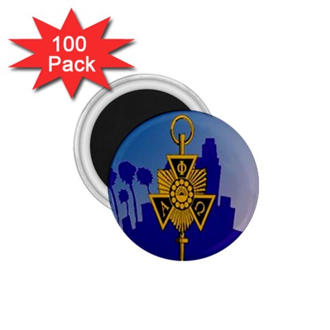 a phi que 1.75  Magnet (100 pack)  from ArtsNow.com Front