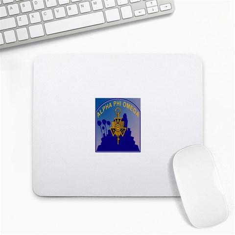 a phi que Large Mousepad from ArtsNow.com Front