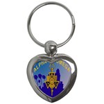 a phi que Key Chain (Heart)