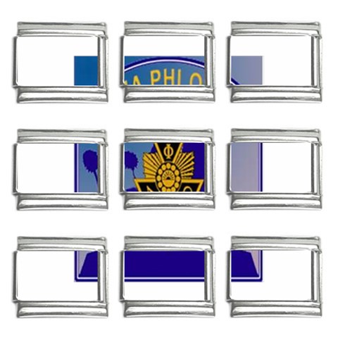 a phi que 9mm Italian Charm (9 pack) from ArtsNow.com Front