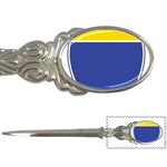 BLUE GOLD INTERSTATE lg Letter Opener